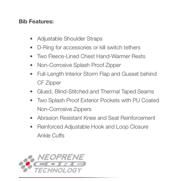 Stormr Strykr Bibs - Men’s Small - Picture 8 of 9